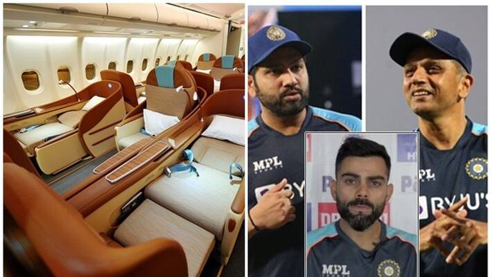 ICC T20 World Cup Virat Kohli Rohit Sharma Rahul Dravid went from business to economy class san ICC T20 World Cup Virat Kohli Rohit Sharma Rahul Dravid went from business to economy class san