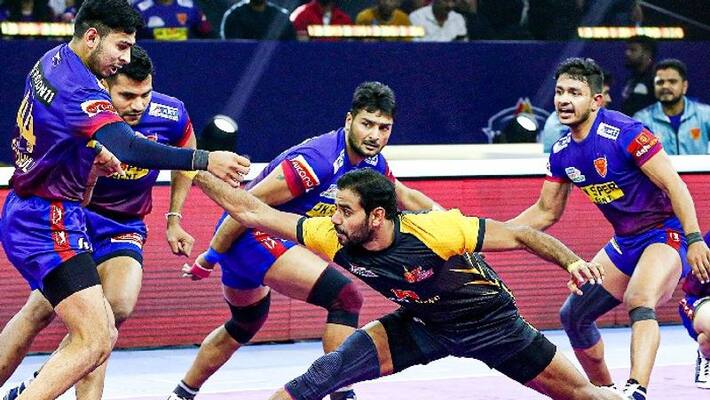 Pro Kabaddi League Finally Dabang Delhi back to winning track after 6 defeat kvn Pro Kabaddi League Finally Dabang Delhi back to winning track after 6 defeat kvn