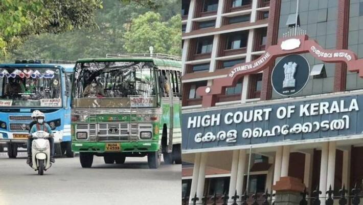 High Court seeks action against over speeding private buses operating in Kochi city High Court seeks action against over speeding private buses operating in Kochi city
