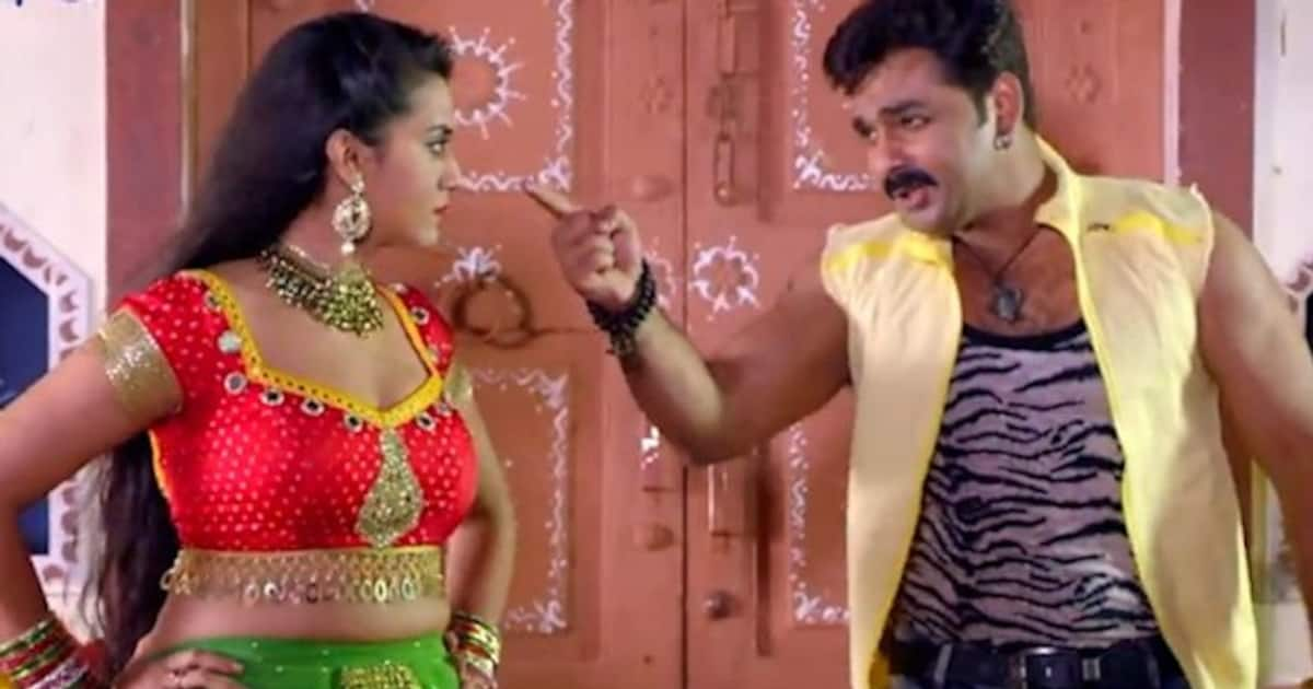 Akshara Singh Sexy Video Bhojpuri Actress And Pawan Singhs Naughty Song ‘paatar Chhitar From 9095