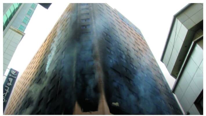 major fire broke out in a building in bahrain and 28 rescued major fire broke out in a building in bahrain and 28 rescued