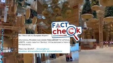 Bengaluru international airport terminal video shared as Arunachal bamboo airport mnj Bengaluru international airport terminal video shared as Arunachal bamboo airport mnj
