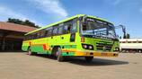 Karnataka state bus stopped in Kolhapur by Shiva sena workers and painted Jai Maharashtra on Belagavi Border issue ckm