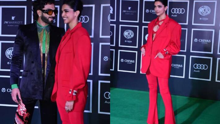 Deepika Padukone And Ranveer Singh On The Red Carpet Deepika Padukone And Ranveer Singh On The Red Carpet