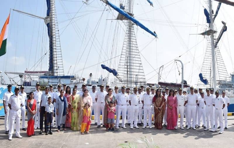 indian navys first sail training ship ins tarangini celebrates its silver jubilee today
