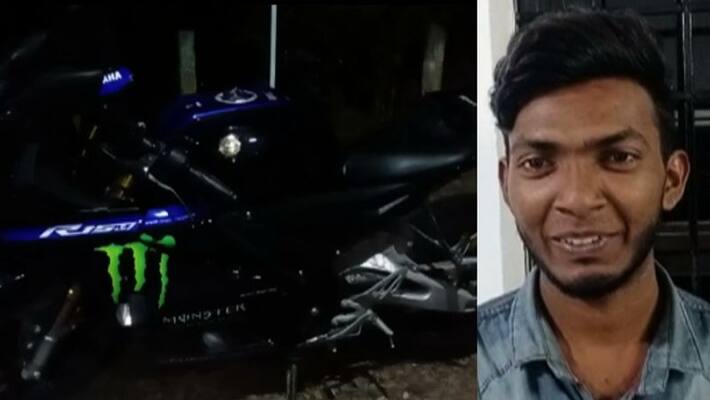 Two lakh worth bike gone robbed from idukki Two lakh worth bike gone robbed from idukki