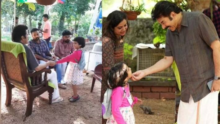 sincy anil share her daughter happiness with mammootty sincy anil share her daughter happiness with mammootty