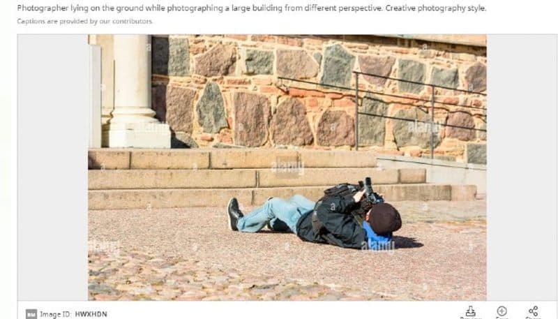PM Narendra Modi Photo Showing Photographer on the Ground Is Edited mnj 