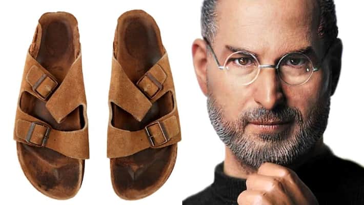 Steve Jobs old used sandals are up for auction Steve Jobs old used sandals are up for auction