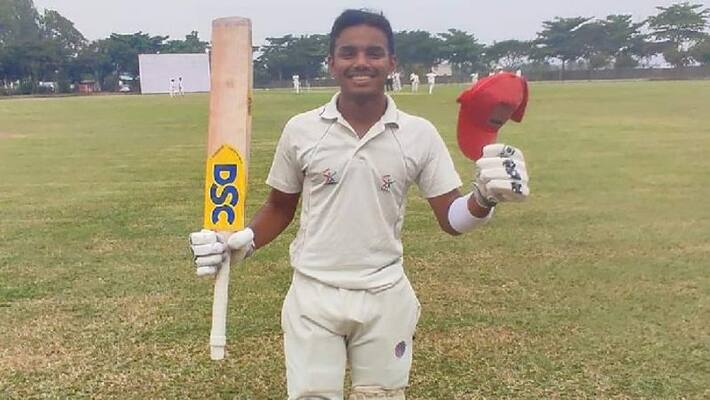 16 Year Old Thanmay Scored 407 runs in KSCA Under 16 District level Zonal match in Shivamogga kvn 16 Year Old Thanmay Scored 407 runs in KSCA Under 16 District level Zonal match in Shivamogga kvn