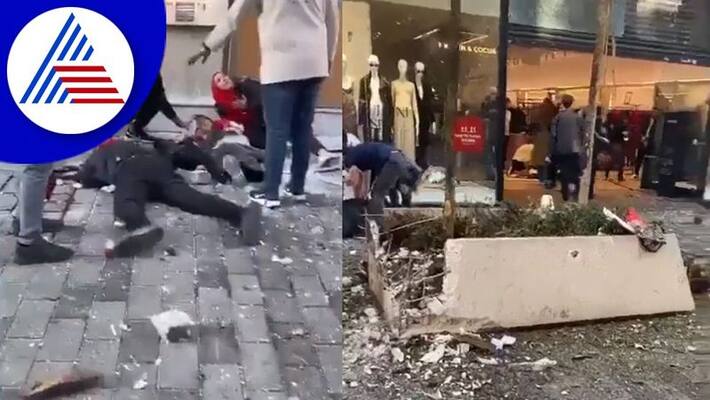 Blast in Istanbul Istiklal Shopping street, many dead and dozens injured, DVG Blast in Istanbul Istiklal Shopping street, many dead and dozens injured, DVG