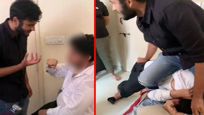 hindu student in hyderabad assaulted forced to chant religious slogans ragging PRA hindu student in hyderabad assaulted forced to chant religious slogans ragging PRA