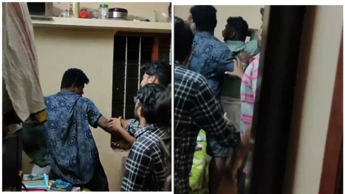 cpm corporation councillors son arrested in attacking students case cpm corporation councillors son arrested in attacking students case