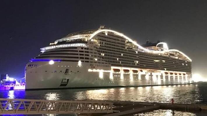 floating hotel for World Cup fans reaches Qatar floating hotel for World Cup fans reaches Qatar
