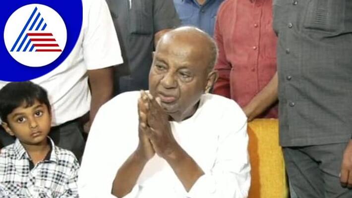A change in National Politics is imminent Says HD Devegowda gvd A change in National Politics is imminent Says HD Devegowda gvd