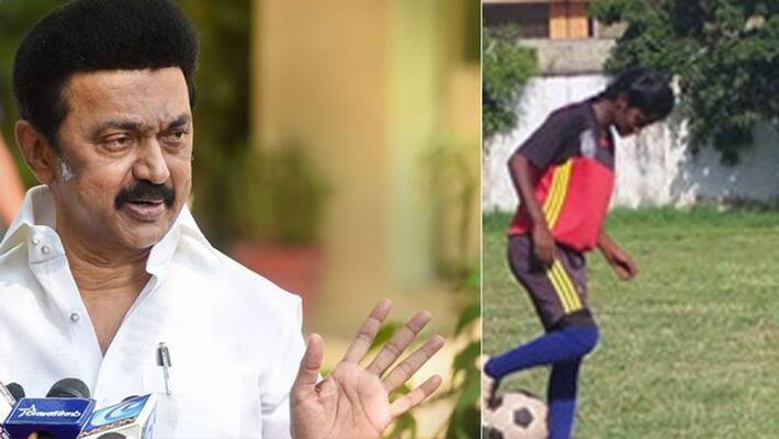 Football player Priya is dead... CM Stalin announced a relief of Rs.10 lakh Football player Priya is dead... CM Stalin announced a relief of Rs.10 lakh