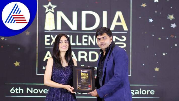 Excellence Award to Dr.Prateek Jain Who Made Pink Cup For Menstrual Cycle Vin Excellence Award to Dr.Prateek Jain Who Made Pink Cup For Menstrual Cycle Vin