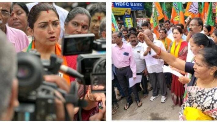 Kusbhoo alleged that the DMK was blaming the central government for raising milk and electricity tariffs Kusbhoo alleged that the DMK was blaming the central government for raising milk and electricity tariffs