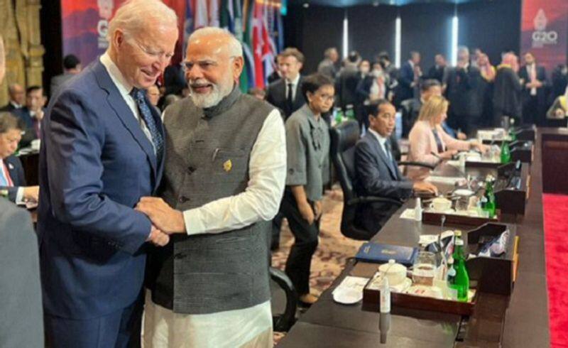 Modi meets with Biden, Sunak, and Macron on the sidelines of the G20 summit.