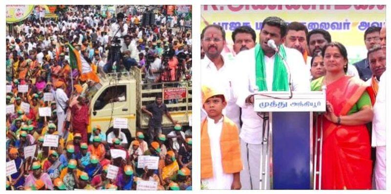 Annamalai plans to protest at 5000 places against the DMK government