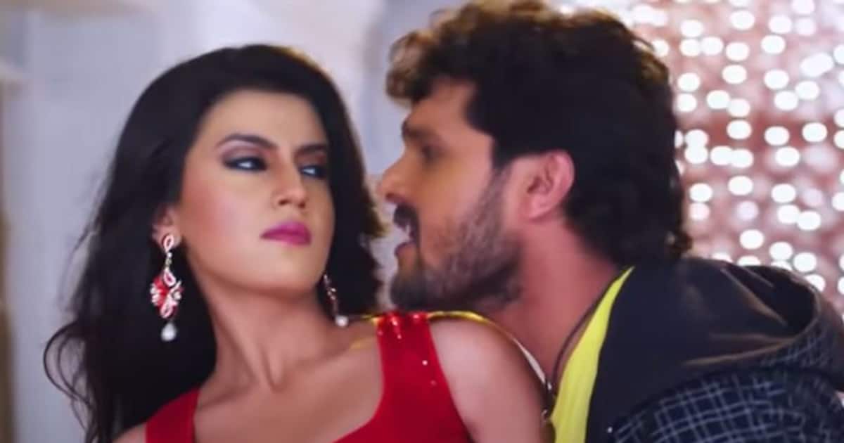Akshara Singh Bold Sexy Video Bhojpuri Star Khesari Lals Naughty Song Karwa Tel 3 With