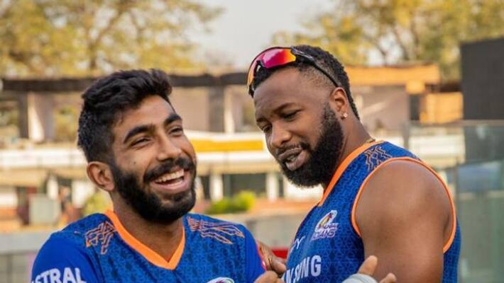 IPL Jasprit Bumrah wishes to Mumbai Indians legend Kieron Pollard will win your heart IPL Jasprit Bumrah wishes to Mumbai Indians legend Kieron Pollard will win your heart