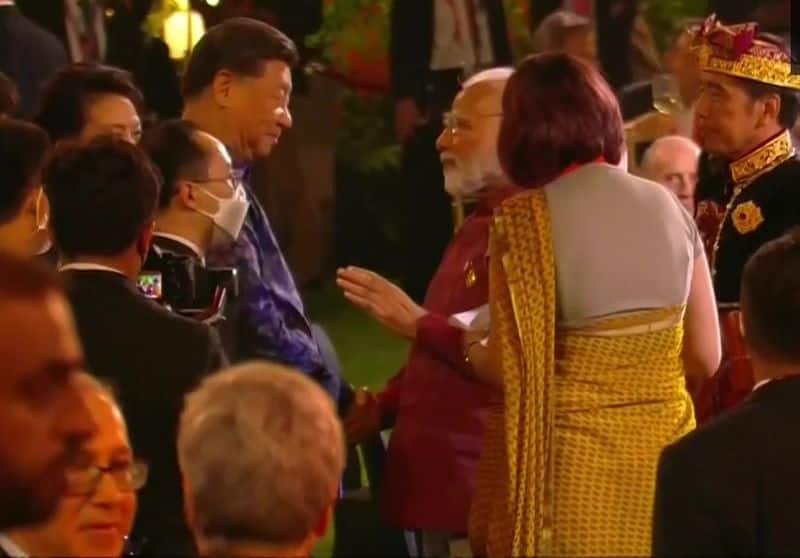 PM Modi Xi Jinping shake hands at G20 dinner in first meeting since Ladakh standoff