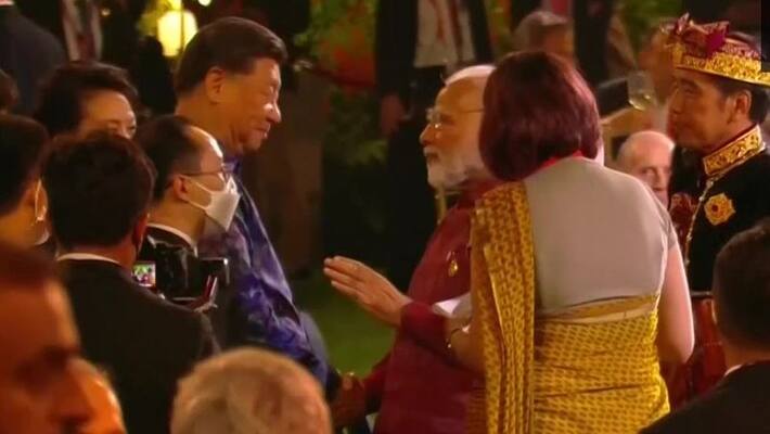 G20 summit Bali, PM Modi and Xi Jinping met at Indonesia President Joko Widodo welcome dinner, DVG G20 summit Bali, PM Modi and Xi Jinping met at Indonesia President Joko Widodo welcome dinner, DVG