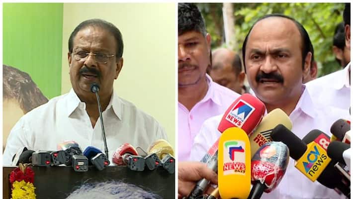 Satheeshan supports Sudhakaran Satheeshan supports Sudhakaran