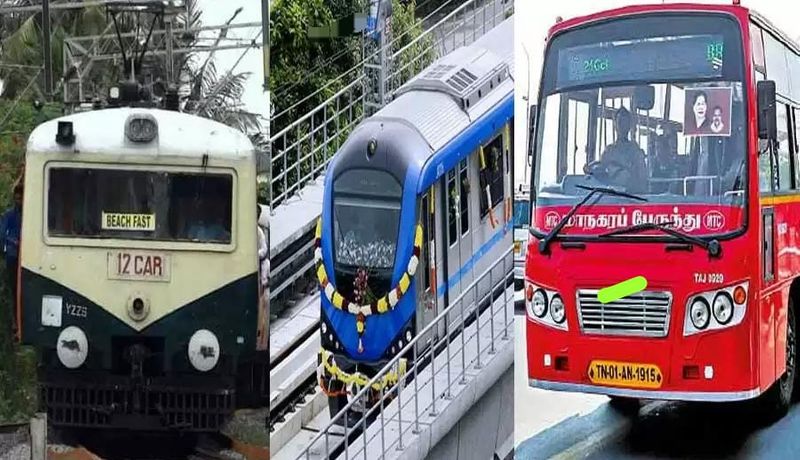 Electric train service in Chennai has been canceled for maintenance work KAK