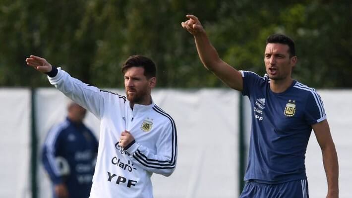 Argentine coach Lionel Scaloni may change world cup squad because of Injury Argentine coach Lionel Scaloni may change world cup squad because of Injury
