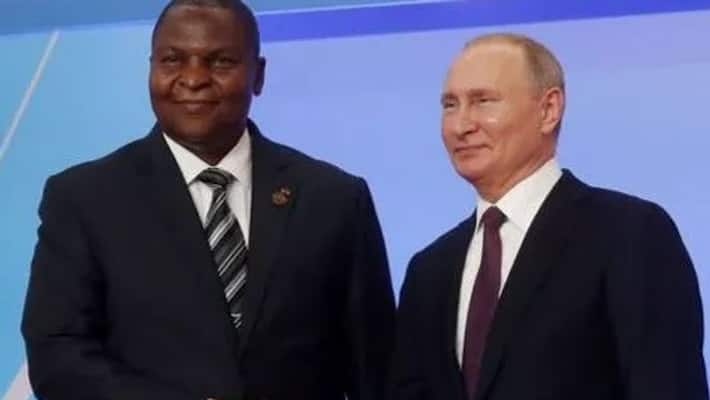 Is Russian President Vladimir Putin fleeing to the Central African country with millions of rupees? Is Russian President Vladimir Putin fleeing to the Central African country with millions of rupees?