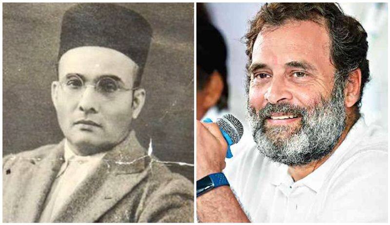 BSS leader files a case against Rahul Gandhi for comments made about Savarkar