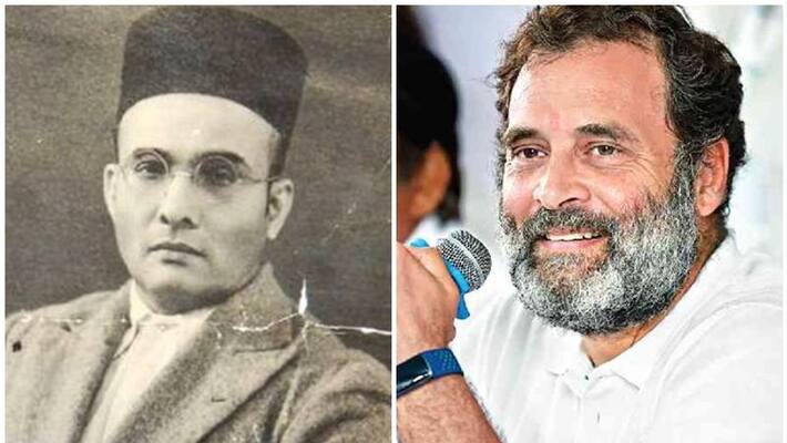 Rahul Gandhi is being sued by Savarkar's grandson for 'insulting' him. Rahul Gandhi is being sued by Savarkar's grandson for 'insulting' him.