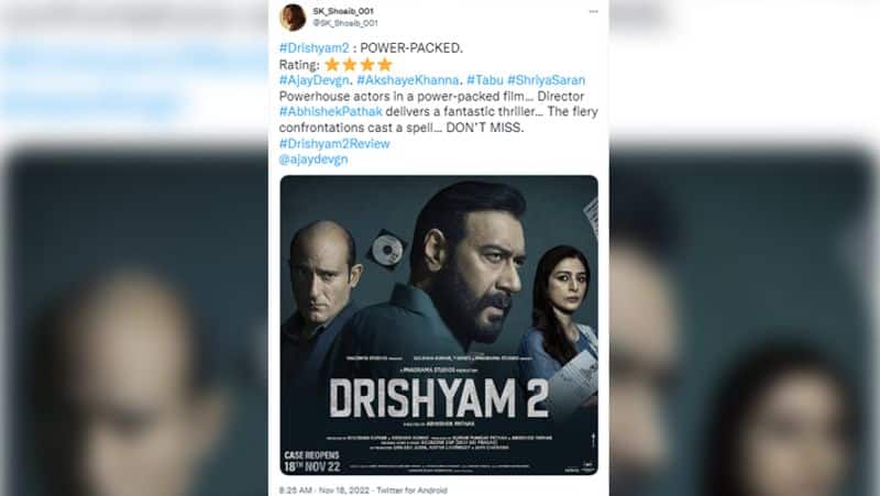 Drishyam 2 Movie Review: Know How Audience Reacting After Watching Ajay Devgn Movie GGA