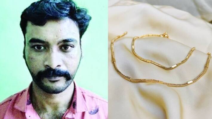 youth arrested on charge of anklet theft in idukki youth arrested on charge of anklet theft in idukki