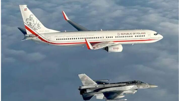 FIFA World Cup 2022 Watch Poland National Football Team Escorted By F 16 Jets FIFA World Cup 2022 Watch Poland National Football Team Escorted By F 16 Jets