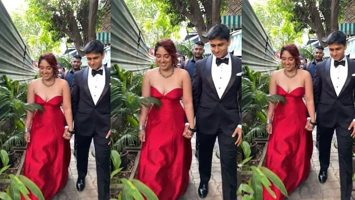 watch video Aamir Khan daughter Ira gets engaged in Mumbai with her longtime boyfriend Nupur akb watch video Aamir Khan daughter Ira gets engaged in Mumbai with her longtime boyfriend Nupur akb