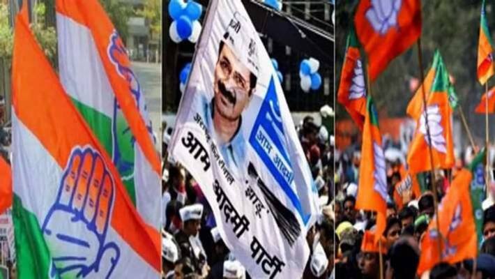 BJP Set For Another Term in Gujarat, AAP Likely To Cut Into Congress Vote Share, ABP-CVoter Survey BJP Set For Another Term in Gujarat, AAP Likely To Cut Into Congress Vote Share, ABP-CVoter Survey
