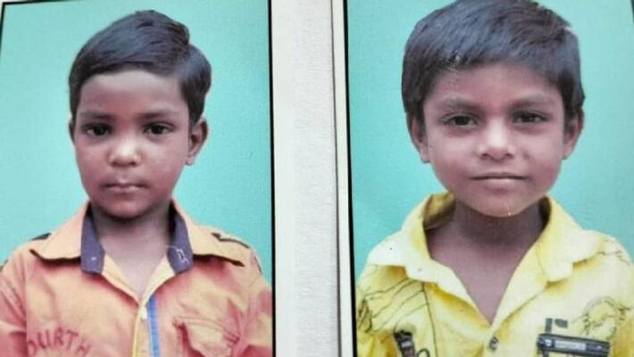 Two innocent brothers meet grandmother take a walk Rajasthan to Jharkhand kpr Two innocent brothers meet grandmother take a walk Rajasthan to Jharkhand kpr