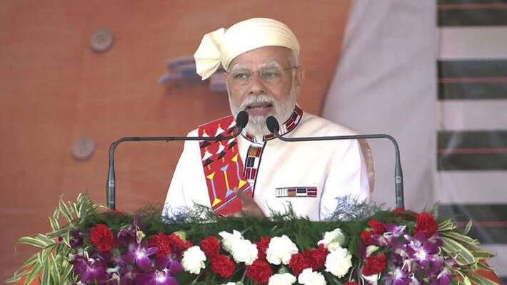 PM Modi inaugurates Arunachal pradesh first greenfield airport and dedicates Kameng hydro power project to nation PM Modi inaugurates Arunachal pradesh first greenfield airport and dedicates Kameng hydro power project to nation