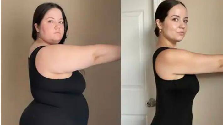 Woman Loses 62 Kg After Getting Stuck On A Slide In Front Of Her Son Woman Loses 62 Kg After Getting Stuck On A Slide In Front Of Her Son