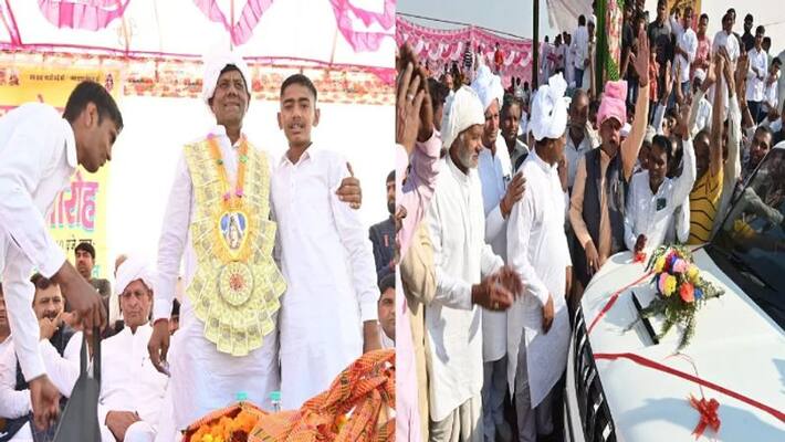 Haryana village gifts SUV, Rs 2 cr to losing candidate Haryana village gifts SUV, Rs 2 cr to losing candidate