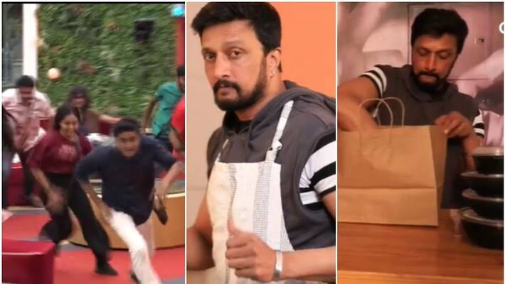 sudeep special treat to bigg boss kannada season 9 contestants sgk sudeep special treat to bigg boss kannada season 9 contestants sgk