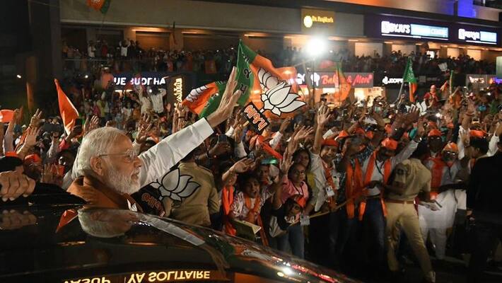 Gujarat Assembly Election Results 2022 Live Updates: numbers show BJP going past 150 mark Gujarat Assembly Election Results 2022 Live Updates: numbers show BJP going past 150 mark