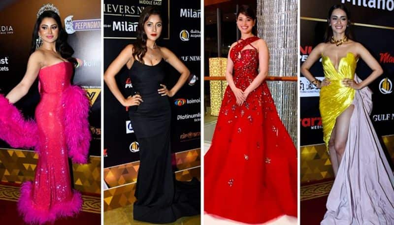 The Dubai Skyline Shined Brighter When These Bollywood Divas Walked Down  The Red Carpet For The Filmfare Middle East Awards 2022