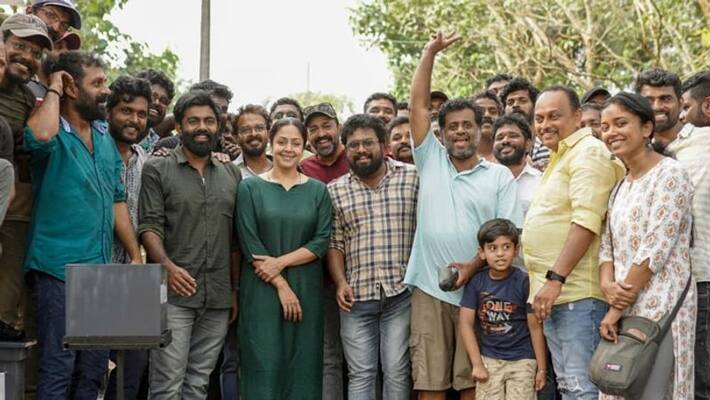 jyothika completed shooting of kaathal the core mammootty jeo baby jyothika completed shooting of kaathal the core mammootty jeo baby