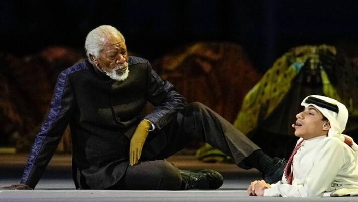 Who is Ghanim Al Muftah The boy shine at FIFA World Cup 2022 opening ceremony with Morgan Freeman Who is Ghanim Al Muftah The boy shine at FIFA World Cup 2022 opening ceremony with Morgan Freeman