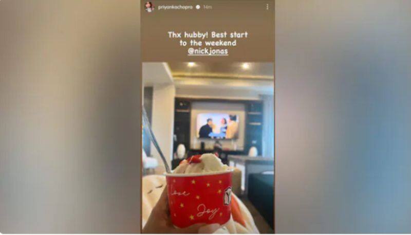 Priyanka Chopra Thanks Husband Nick Jonas For a food