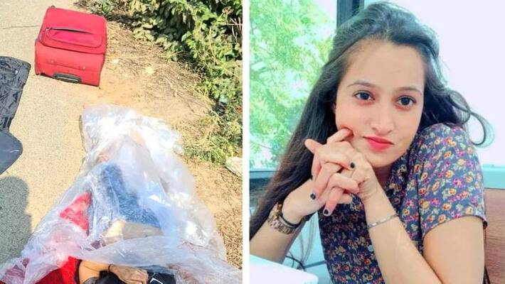 Daughter murdered in Delhi dead body thrown in Mathura body found packed in a red trolley bag san Daughter murdered in Delhi dead body thrown in Mathura body found packed in a red trolley bag san